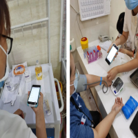 富立葉移動護理PDA深入西安交大二附院進行產品服務！